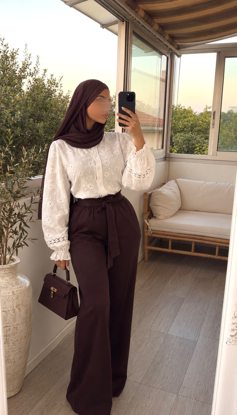 Pantalon Achkilek - Marron