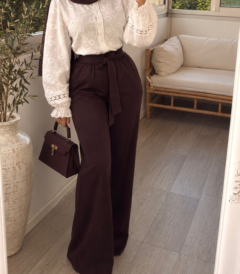 Pantalon Achkilek - Marron